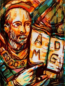 AMDG: Ad Majorem Dei Gloriam (Motto of the Jesuits)
